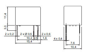 Relais - 5 Volt - Nog1x